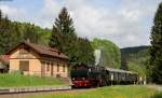 97 501 mit dem P nach Weizen in Lausheim-Blumegg 10.5.15