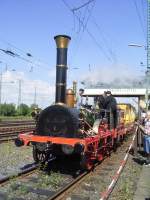 Der neu aufgebaute ADLER-Zug in Koblenz-Ltzel am 01.06.2008