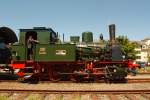 Dampflok  Waldbröl  des Eisenbahnmuseums Dieringhausen steht am 02.06.2011 im Bahnhof Wiehl.