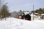 99 7234-0 mit HSB 8920 Nordhausen Nord - Brocken am 18.01.2017 in Elend