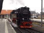 99 7239 setzt am 12.03.2016 in Wernigerode um. Wetterbedingungen Temperatur ca 5°C, Wolkendecke bei ca 1000m und 105% Luftfeuchtigkeit. Eigentlich wollten wir ja auf den Brocken aber die 40cm Schnee waren ein gutes Argument im Zillierbachtal zu bleiben bzw. ins Kloster Michaelstein zu fahren.