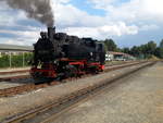 99 1789 im Bahnhofsbereich Putbus , am 5.9.2020