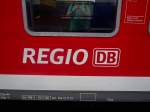 Regio DB Beschriftung am 20.06.13 in Frankfurt am Main Hbf 