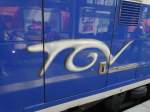TGV Logo am 09.05.14 in Frankfurt am Main Hbf 
