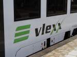 Vlexx logo an einen Lint 54 am 23.12.14 in Frankfurt am Main Hbf 