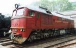 120 281-1 Im Eisenbahnmuseum Dieringhausen Juni 2000