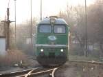  120 002 der ITL auf der fahrt zum Gterbahnhof Dresden Friedrichstadt