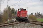 V 100-121 LWB nach Redwitz am 02.04.2012.