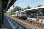 201 742-4 ITB - Industrietransportgesellschaft mbH Brandenburg kam mit einem Falns Waggon durch den Brandenburger Hbf gefahren.