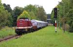 Am 17.09.17 fuhr die 204 311-5 MTEG (202 311-7)den Anti-Drogenzug REVOLUTION TRAIN von Vojtanov/Cz nach Saalfeld/Saale, wo der Zug vom 18.- 20.09.17 Station macht.