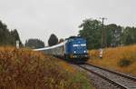 204 036-6 (202 586-4)der PRESS fuhr am 02.09.18 den Revolution Train von Schleiz nach Erfurt.