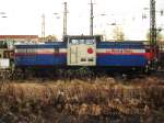 V 1200.01 (Steffi)von RAR Eisenbahn-Service AG stand auf dem Gterbahnhof Dresden-Friedrichstadt abgestellt.20.11.04.