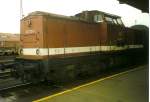 Die Grlitzer 202 728-2 am 28.03.1998 in Bautzen. Am Haken hatte sie RB 7041 nach Bad Schandau.