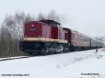 Die Lbauer 112 331-4 kurz nach der Ausfahrt aus dem Bahnhof Schlettau am 21.03.2008.
Natrlich hat mich der Wettergott im Stich gelassen...Wind und vorallem der Schneefall verhinderten ein besseres Ergebnis. 
Auch dieses Bild wurde als RAW aufgenommen, am PC nachbelichtet, die  Farben verstrkt und etwas nachgeschrft.