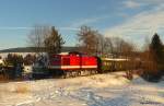 Mein erstes Bahnbild des Jahres 2009 ist dieses hier. Nur durch Zufall konnte ich 112 565-7 in Schlettau ablichten. Datum: 09.01.2009