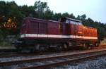 Am Abend (ca. 22.00Uhr) des 23.06.09 stand 202 646-6 der Erzgebirgsbahn im Bahnhof Annaberg Buchholz Sd abgestellt. 