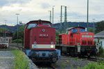 202 720-9 EBS und 294 676-2 DB Cargo in Lichtenfels am 18.06.2016.