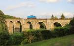 204 012-4 (92 80 1203 215-9 D-PRESS) zu sehen am 22.08.17 auf der Syratalbrücke in Plauen/V.