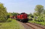 Aktuell finden auf der Strecke Gera-Saalfeld zwischen Neustadt an der Orla und Pößneck oberer Bahnhof Bauarbeiten statt.