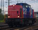 Die 203 558-2 fuhr am 26.08.2010 Solo aus Gremberg aus.