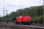 203 442-9 fhrt als Lokzug aus Kln-Gremberg nach Kln-Kalk bei Sommerwetter.
