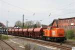 Lokomotive 203 157-3 der BBL Logistik GmbH zieht am 29.
