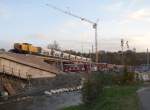 V 180.13 (92 80 1203 158-1 D-SGL) hatte am 29.10.14 Einsatz zum Schottern am neuen Hatlepunkt Plauen/V.