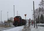 203 151-6 hier am 28.11.15 bei Könitz.