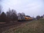 BR 203 506-1 am 17.03.07 mit dem planmigen Josera-Zug bei Hofen(b Aalen)
