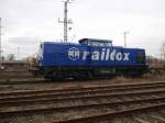 Am 05.03.2016 stand die 203 126 von Raildox in Stendal abgestellt.