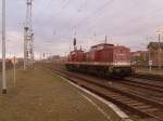 204 311(202 311)und 204 354(202 354)fuhren am 08.01.2012 Lz nach Arneburg in Stendal.