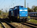 Am 19.10.2014 Rangierfahrt von der 204 012-4 und die 204 009-9 von der Press in Stendal .