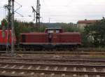 V100 1365 der Bayern Bahn beim Rangieren im Bahnhof Gppingen beim Mrklin-Tag.