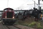 V 100 1365 + BR 50 0072 + BR 52 816 in Gppingen 20-9-2009