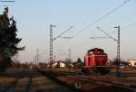 V100 1041 der Nesa als Tfzf gen Norden bei Wiesental 2.3.11