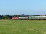 Doch am Zugschluss des DPE 20061 (Arnstadt Hbf - Bergen auf Rügen) schoben die beiden Rennsteigbahn Loks 212 297-7  Caro  + 213 334  Marion  den  Störtebeker-Express  von Arnstadt Hbf bis