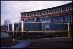 212002 und 212013 standen am 21.3.1992 im BW Northeim.