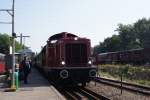 212 007 und E 77 10 mit dem Museumszug in Bochum Dahlhausen am 20.09.08