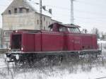 V100 2335 kam am 20.12.2010 nach Stendal.