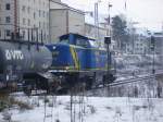 MWB V1252(ex DB 212 322) am 28.12.05 bei einem kurzen Halt in Worms .