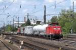 212 274 & 347 am 17.05.12 mit dem Vegetationsbegrenzungsexpres am Heimeranplatz