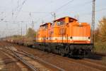 Locon 207(212 358-6) und 208(212 357-8) am 20.10.2012 in Priort