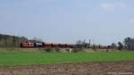 212 084 (92 80 1212 084-8 D-GfE) mit Fotozug DGS92073 am 21.04.2013 in Hiltersdorf