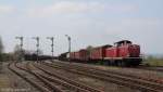 212 084 (92 80 1212 084-8 D-GfE) mit Fotozug DGS92074 am 21.04.2013 in Luitpoldhtte