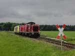 Die V 83, die V 84 und die 2016 922 am 30.05.2014 unterwegs bei Pirach.