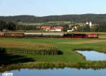 Rennsteigbahn 213 339 + Hallenser 03 1010 vor Sonderzug Berlin / Ilmenau auf der Fahrt zum 8.