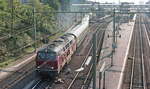 Abfahrt des D-417 von Amsterdam CS nach München Hbf ab Bahnhof Arnhem am 30.08.1982, zur weiterfahrt über Nijmegen, Kleve und Krefeld.