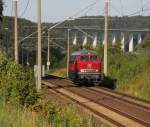 Und Nachschuss auf 215 086-0 als Tfzf in Fahrtrichtung Eisenach.