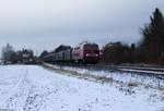 V 160 002 (216 002-6) Lolo DB mit einem Sonderzug zum Goslarer Weihnachtsmarkt am 09.12.17