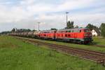 Die 217 012-4 und 217 015-7 in Tling am 04,08,10